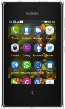 Nokia 503 Asha Dual Sim White